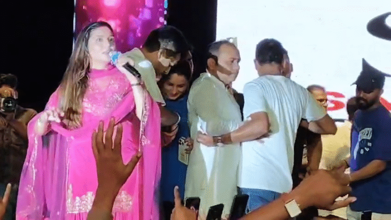 कोरबा: सपना चौधरी का कार्यक्रम बन गया हादसे की कहानी, पुलिस सुरक्षा में बचकर निकल पाईं स्टार