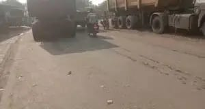 कोरबा: मुड़ापार शारदा बायपास पर तेज रफ्तार ट्रेलर की चपेट में चालक की मौत, चालक फरार