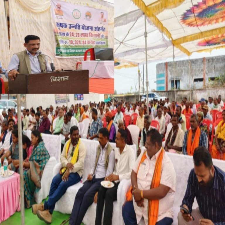 पाली : जनप्रतिनिधियों की उपस्थिति में किसान उन्नति योजना के तहत अंतर राशि का हुआ सीधा हस्तांतरण, किसान कल्याण के संकल्प को नई गति- कीर्ति कश्यप