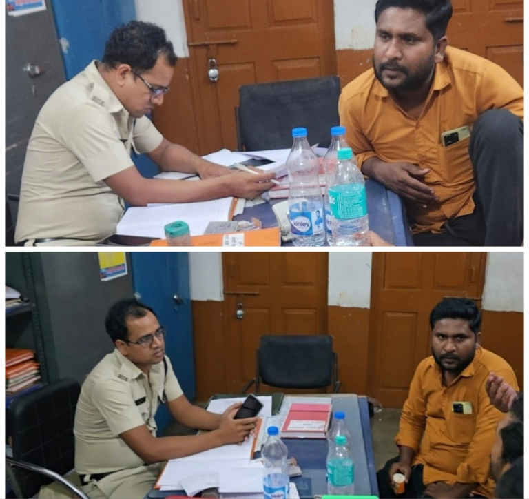 कोनी थाने में कबाड़ कारोबारी की खातिरदारी पर बवाल… वायरल तस्वीर से पुलिस की कार्यप्रणाली पर उठे सवाल, एसएसपी ने दोनों पुलिसकर्मियों को किया लाईन अटैच