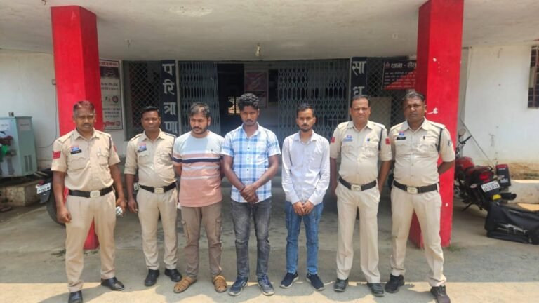 रायगढ़ पुलिस की बड़ी कार्रवाई: 300 किलो गांजा के साथ 3 तस्कर गिरफ्तार, 1.86 करोड़ की संपत्ति जब्त