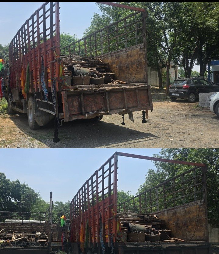 कोरबा में उरगा पुलिस का बड़ा एक्शन: 12 टन से ज्यादा कबाड़ और बाइक पार्ट्स बरामद, कबाड़ माफियाओं में मचा हड़कंप