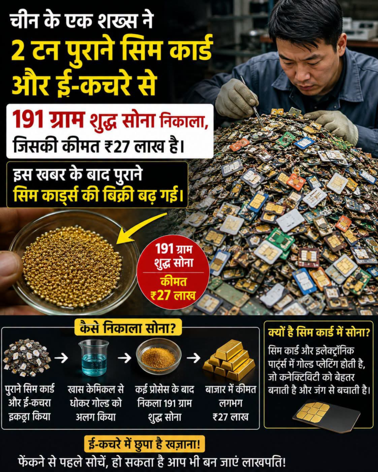 चीन में ई-कचरे से निकला 191 ग्राम सोना, करीब 24 लाख रुपये की कीमत ने चौंकाया