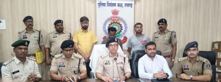 रायगढ़ में वन तस्करी के बड़े इंटर स्टेट सिंडिकेट का भंडाफोड़, तीन मुख्य आरोपी गिरफ्तार