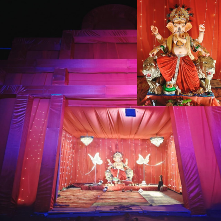 पोड़ी में 31वें वर्ष भी गुंजा गणपति बप्पा मोरया का जयघोष : शिव शक्ति गणेश उत्सव समिति के भव्य पंडाल में विराजे विघ्नहर्ता