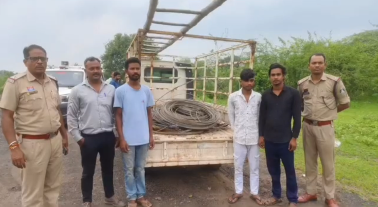 बिजली का टावर गिराया… फिर काट ले गए तार!