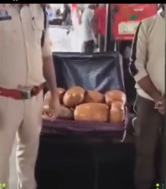 बिलासपुर रेलवे स्टेशन पर गांजा तस्करी का भंडाफोड़, ट्रॉली बैग से निकला 7.50 लाख रुपए का गांजा